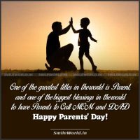 Happy Parents Day Quotes and Sayings Images