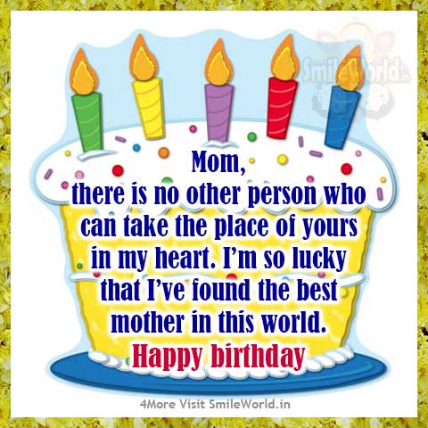 Happy Birthday Mom Wishes Messages In English Smileworld