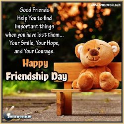 Happy Friendship Day Special Wishes and Quotes in English