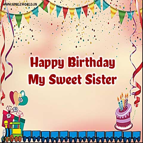 Happy Birthday Wishes In Hindi For Sister Images Wallpaper