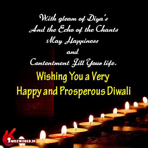 Diwali Wishes Quotes Greeting Images in Hindi and English