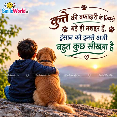 Kutte Ki Wafadari Ke Kisse Mashoor Hai Quotes in Hindi