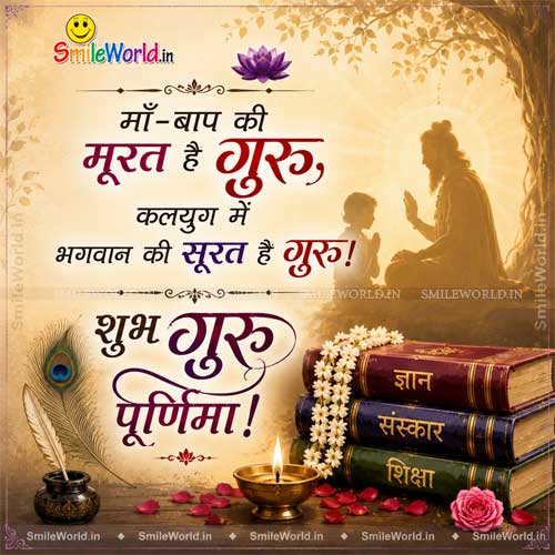 Maa Baap Ki Murat Hai Guru Purnima Wishes in Hindi Status Maa Baap Ki Murat Hai Guru Purnima Wishes in Hindi Status