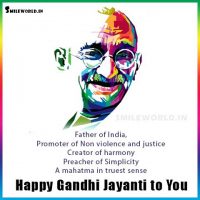 Happy Gandhi Jayanti to You Images Wallpaper Wishes