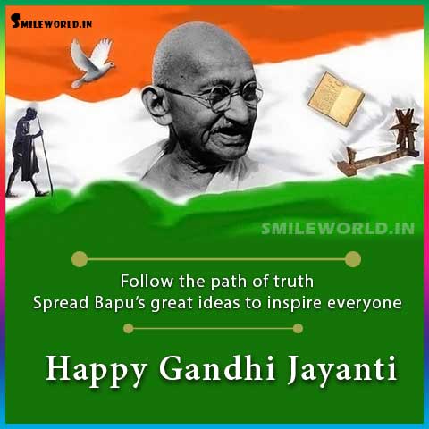 Happy Mahatma Gandhi Jayanti Wallpaper Wishes Images Quotes