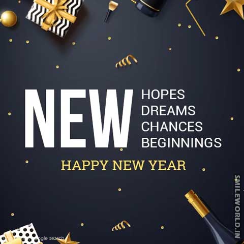 Happy New Year Quotes in English Status With Images