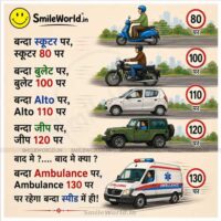 Banda Rahega Speed Mein He Jokes in Hindi Status